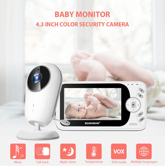 Baby Monitor Video Wireless da 4,3 pollici