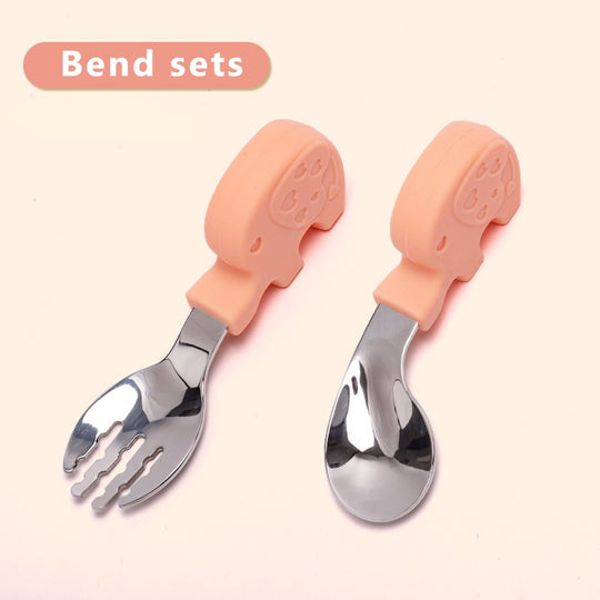 Animal Cutlery, Silicone Baby Utensils