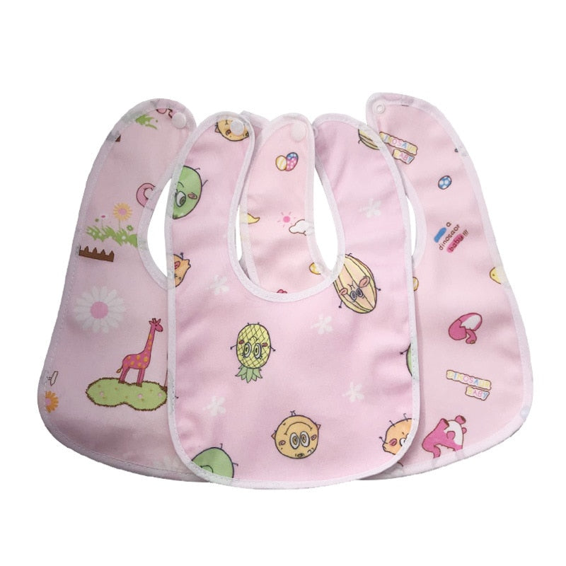 Waterproof Baby Bibs, Newborn Bibs for Feeding and Teething