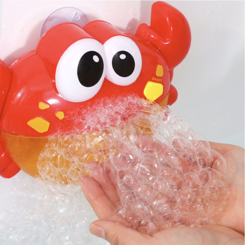 Crab bubble machine bath toy sales