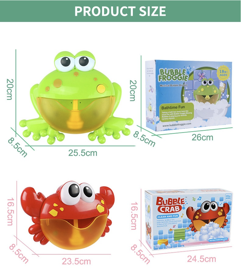 Bubble crab bath toy australia sales