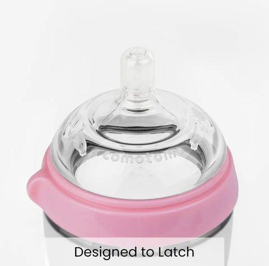 Comotomo Baby Bottles, BPA Free Baby Feeder Bottles