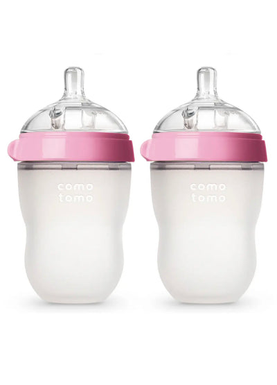 Comotomo Baby Bottles, BPA Free Baby Feeder Bottles